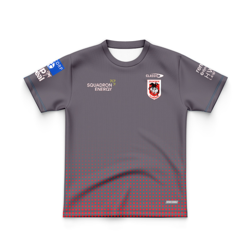 Kid's NRL St George Illawarra Dragons 2025 Team Jersey