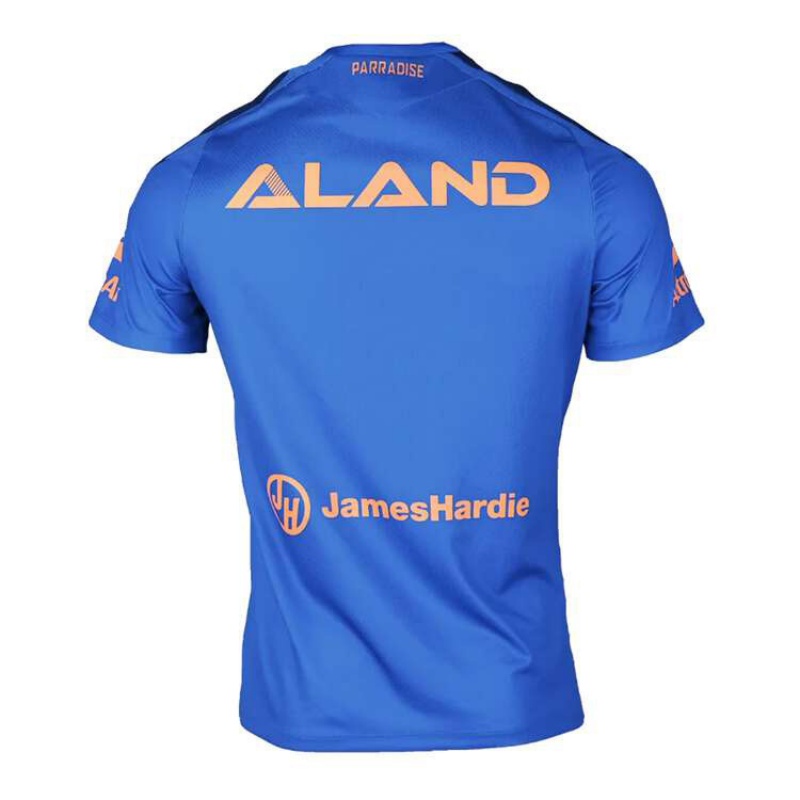 NRL Parramatta Eels 2025 Blue Training Tee