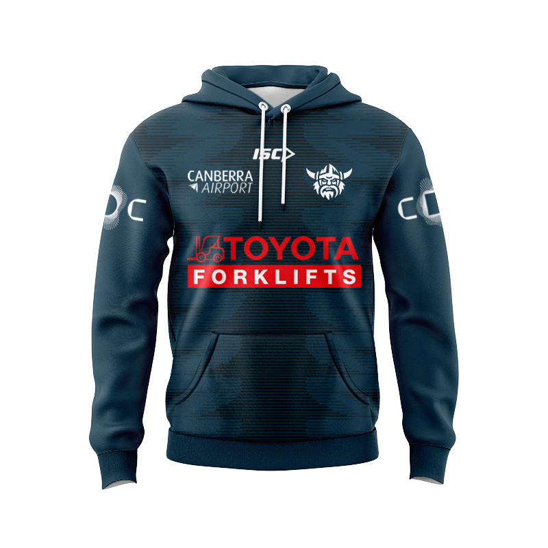 NRL Canberra Raiders 2025 Jungle Training Sport Hoodie