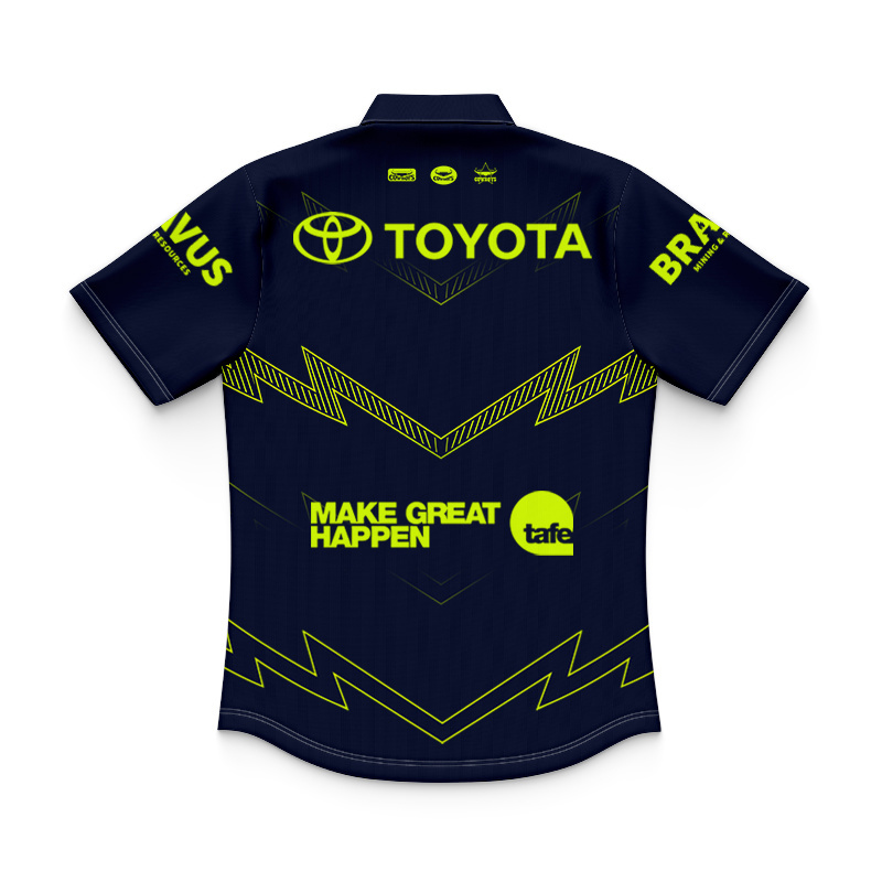 Kid's NRL North Queensland Cowboys 2025 Northern Lights Polo Jersey