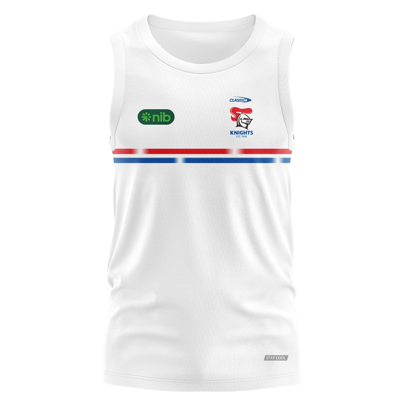 NRL Newcastle Knights 2025 Players Singlet