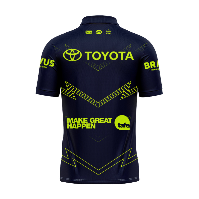 NRL North Queensland Cowboys 2025 Northern Lights Polo Jersey