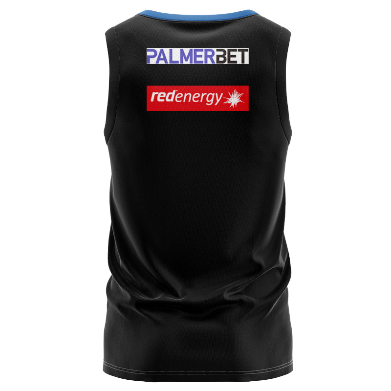 NRL Newcastle Knights 2025 Black Training Singlet