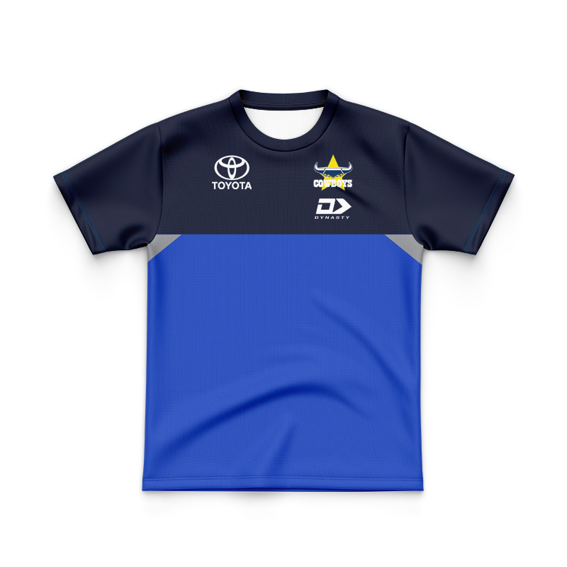 Kid's NRL North Queensland Cowboys 2025 Royal Blue Jersey