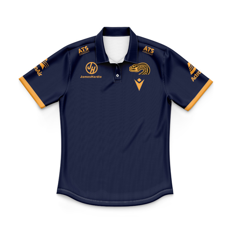 Kid's NRL Parramatta Eels 2025 Travel Polo Jersey