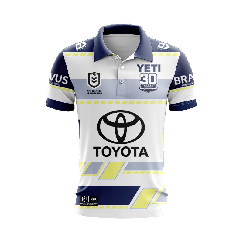 NRL North Queensland Cowboys 2025 Alternate Polo Jersey