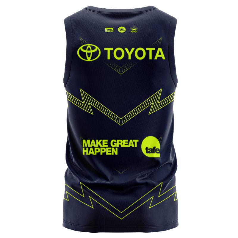 NRL North Queensland Cowboys 2025 Northern Lights Singlet