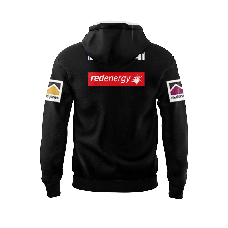 NRL Newcastle Knights 2025 Black Training Sport Hoodie