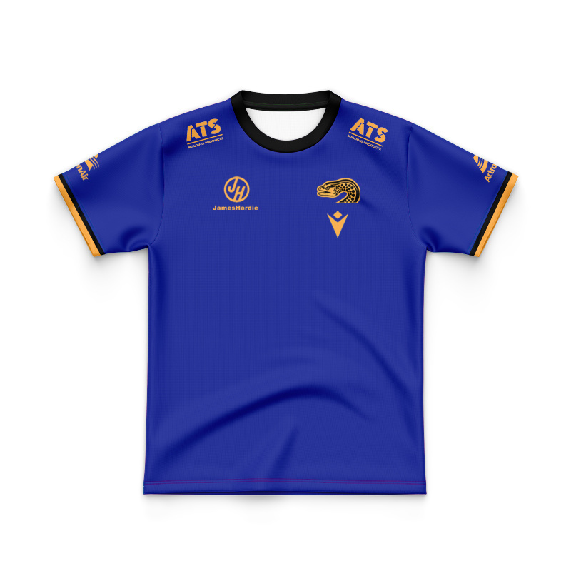 Kid's NRL Parramatta Eels 2025 Rugby Run Out Jersey
