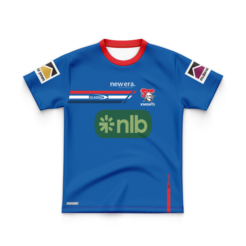 Kid's NRL Newcastle Knights 2024 Training Jersey