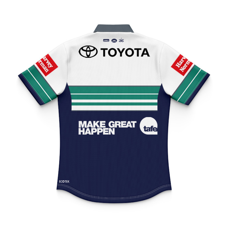 Kid's NRL North Queensland Cowboys 2025 NRLW Away Polo Jersey