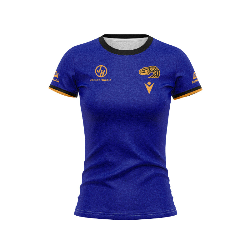Women's NRL Parramatta Eels 2025 Rugby Run Out Jersey