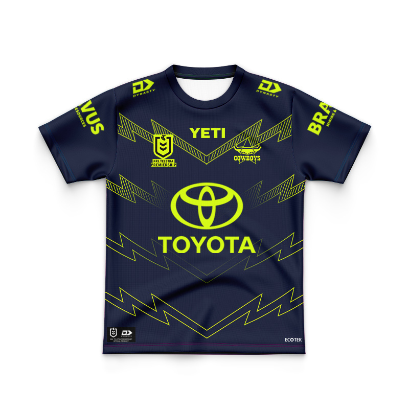 Kid's NRL North Queensland Cowboys 2025 Northern Lights Jersey