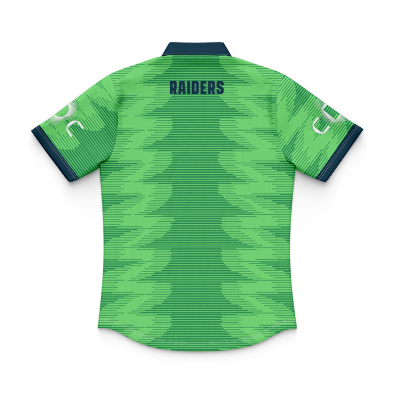 Kid's NRL Canberra Raiders 2025 Envy Training Polo Jersey