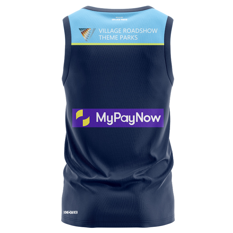 NRL Gold Coast Titans ANZAC Navy Singlet