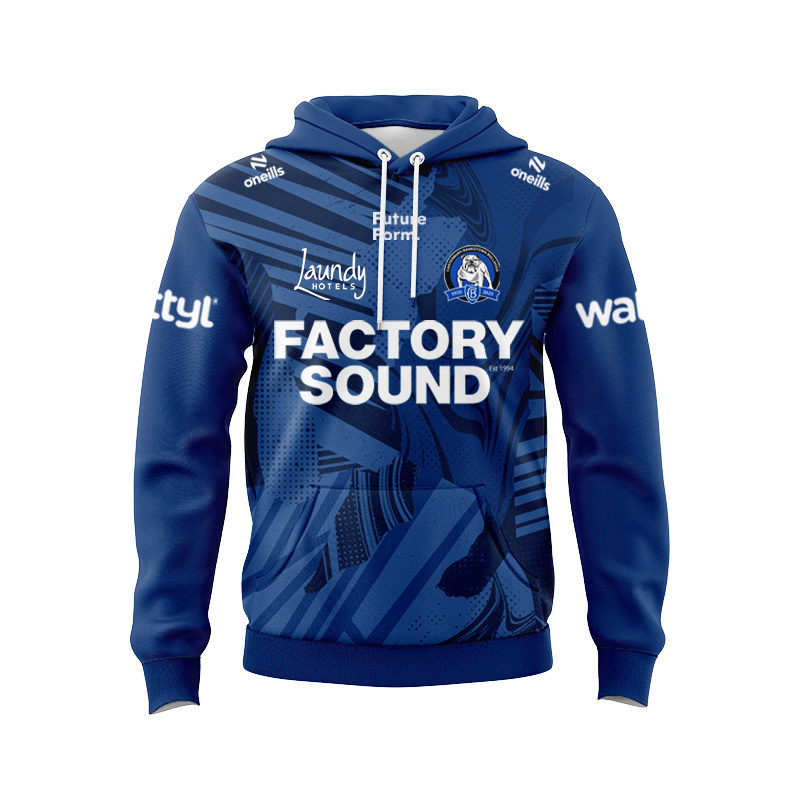 NRL Canterbury-Bankstown Bulldogs 2025 Coaches Training Sport Hoodie