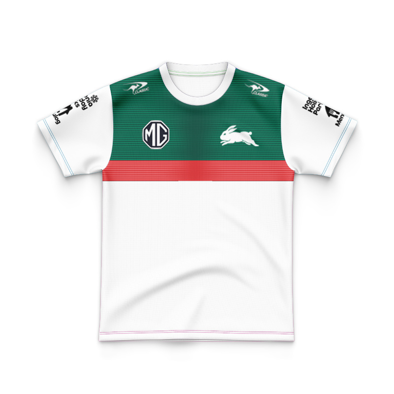 Kid's NRL South Sydney Rabbitohs 2025 Coaches Media Jersey