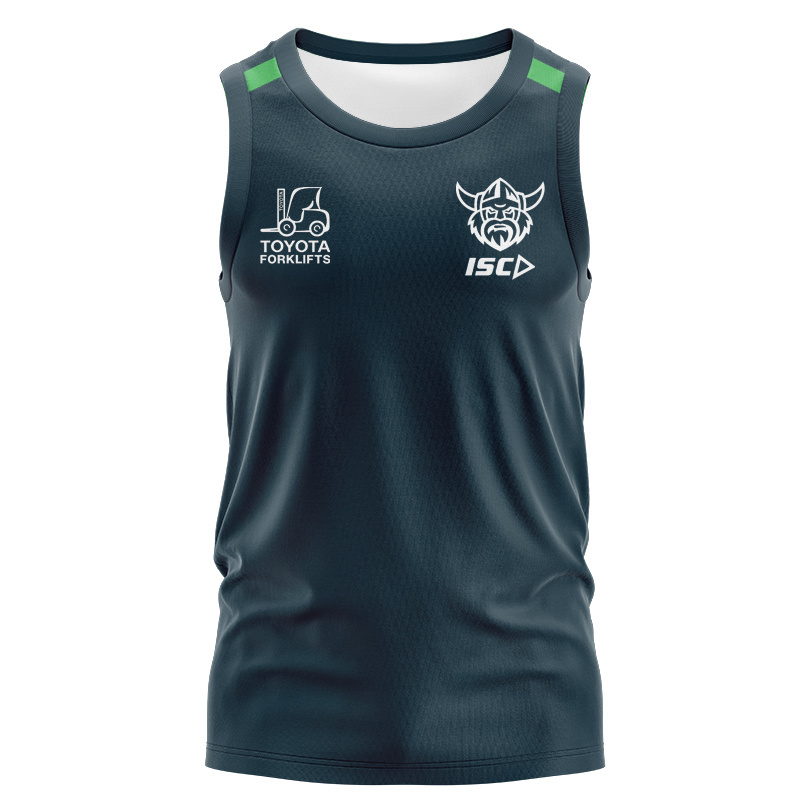 NRL Canberra Raiders 2025 Jungle Singlet