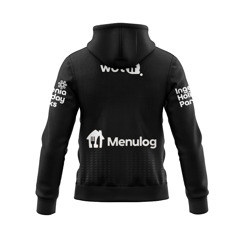 NRL South Sydney Rabbitohs 2025 Black Pro Training Zipper Hoodie