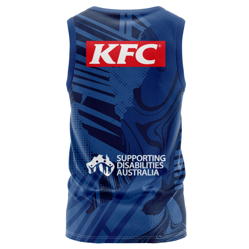 NRL Canterbury-Bankstown Bulldogs 2025 Coaches Training Singlet