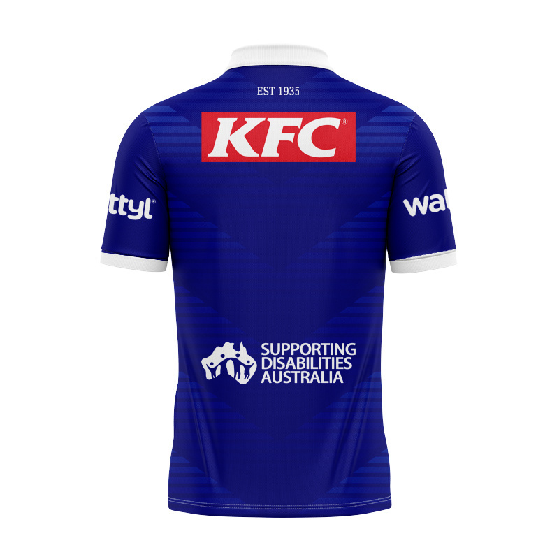 NRL Canterbury-Bankstown Bulldogs 2025 Warm Up Polo Shirt