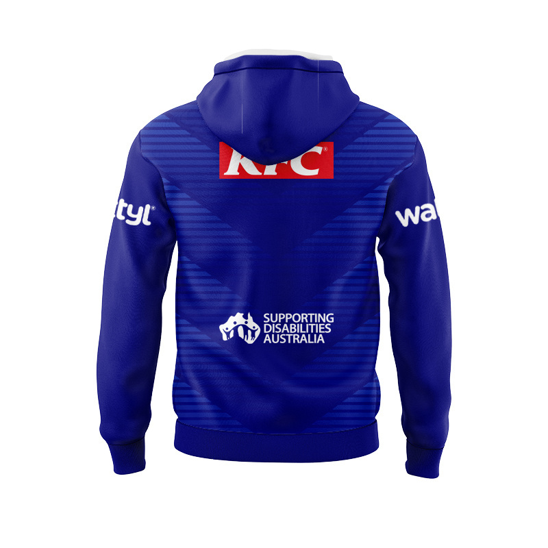 NRL Canterbury-Bankstown Bulldogs 2025 Warm Up Sport Hoodie