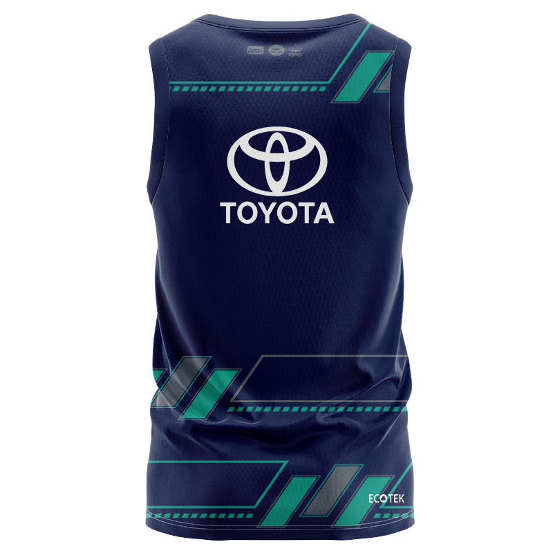 NRL North Queensland Cowboys 2025 Dynasty Navy Singlet