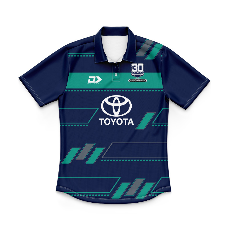 Kid's NRL North Queensland Cowboys 2025 Dynasty Navy Polo Jersey