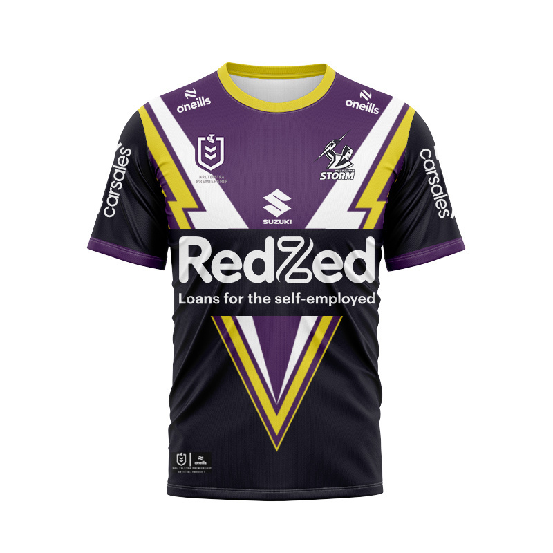 NRL Melbourne Storm 2025 Alternate T-shirt