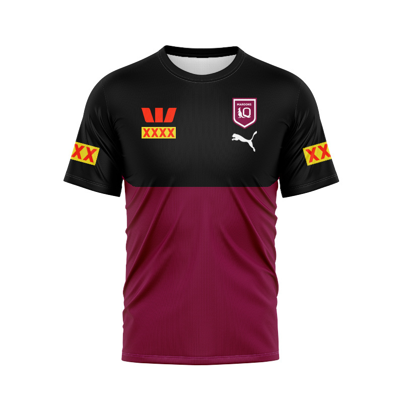 QLD Maroons 2025 Training T-shirt
