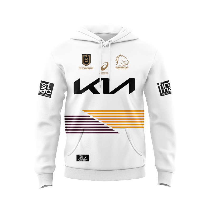 NRL Brisbane Broncos 2025 Premiers Sport Hoodie