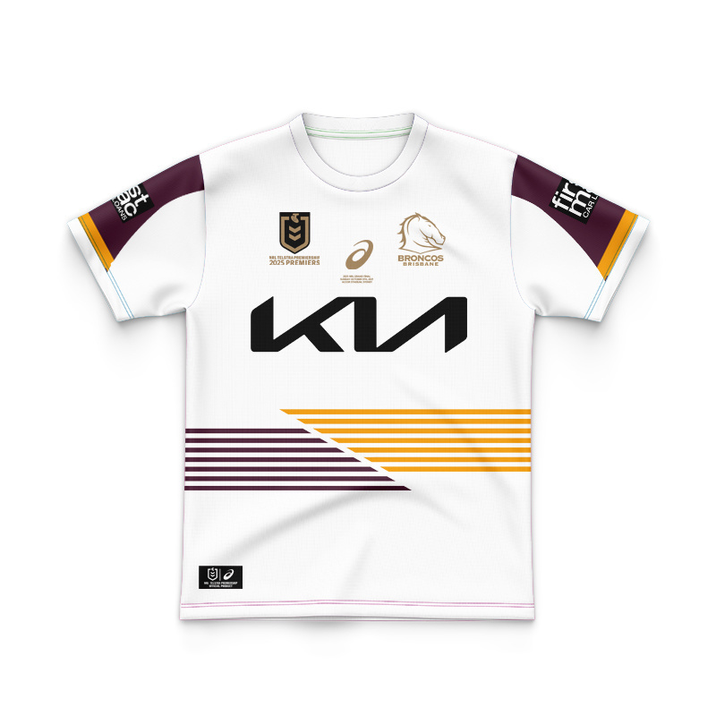 Kid's NRL Brisbane Broncos 2025 Premiers Jersey