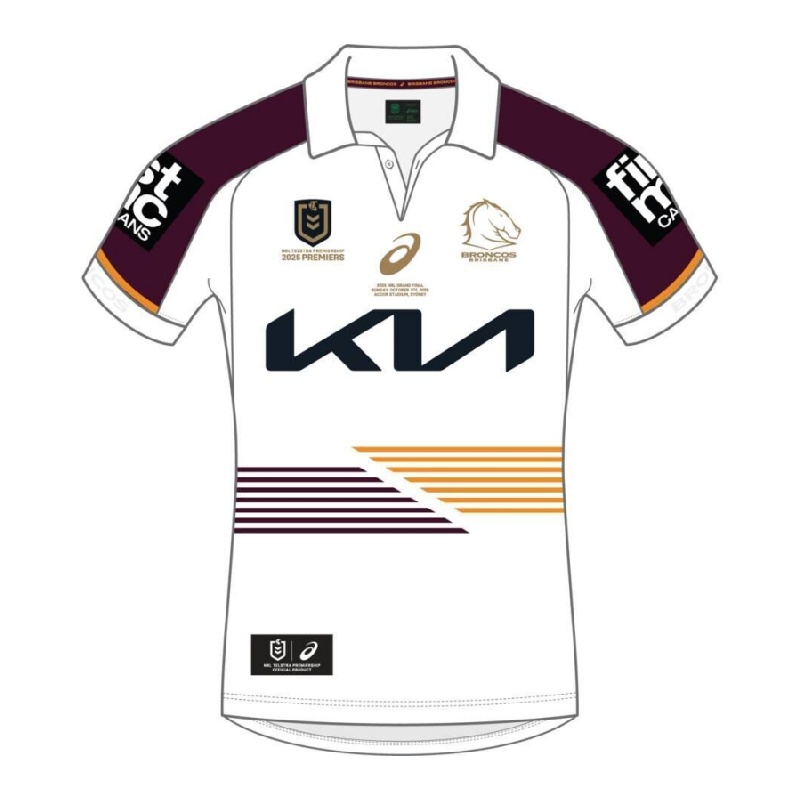 NRL Brisbane Broncos 2025 Premiers Jersey