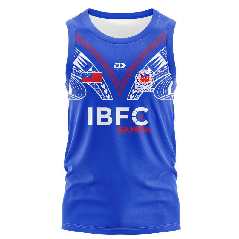 Toa Samoa Rugby League 2025 Home Singlet