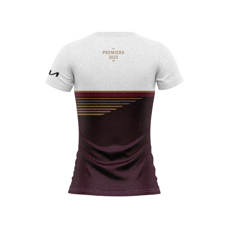 Women's NRL Brisbane Broncos 2025 Premiers Brown Jersey