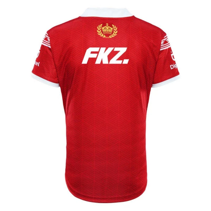 Tonga Rugby League 2025 Home Jersey