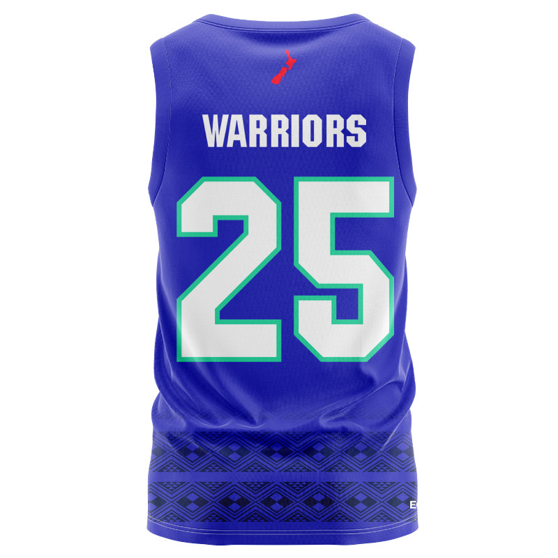 New Zealand Warriors 2025 Dynasty Las Vegas Singlet