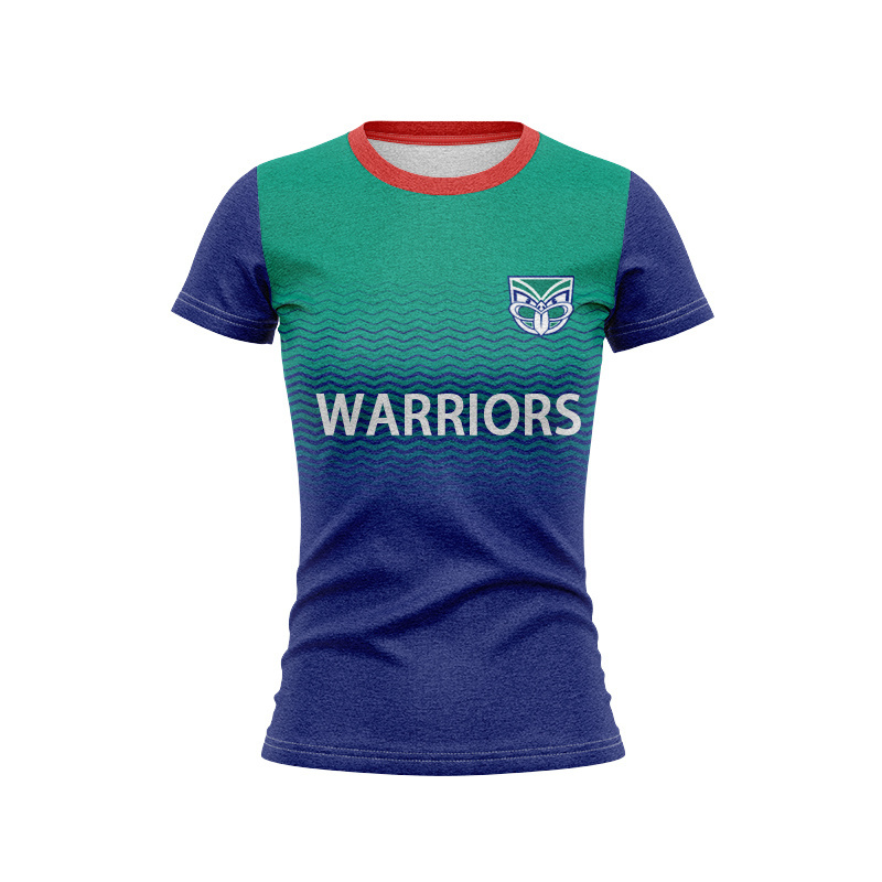 Women's NRL New Zealand Warriors 2025 Bleacher Adults Tech Jersey