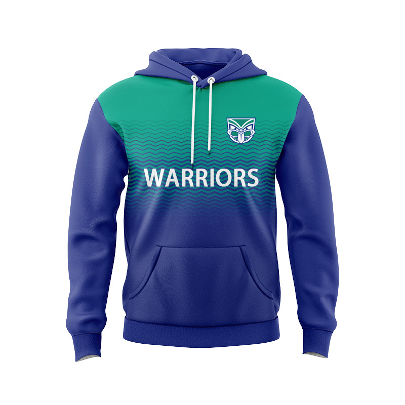 NRL New Zealand Warriors 2025 Bleacher Adults Tech Sport Hoodie