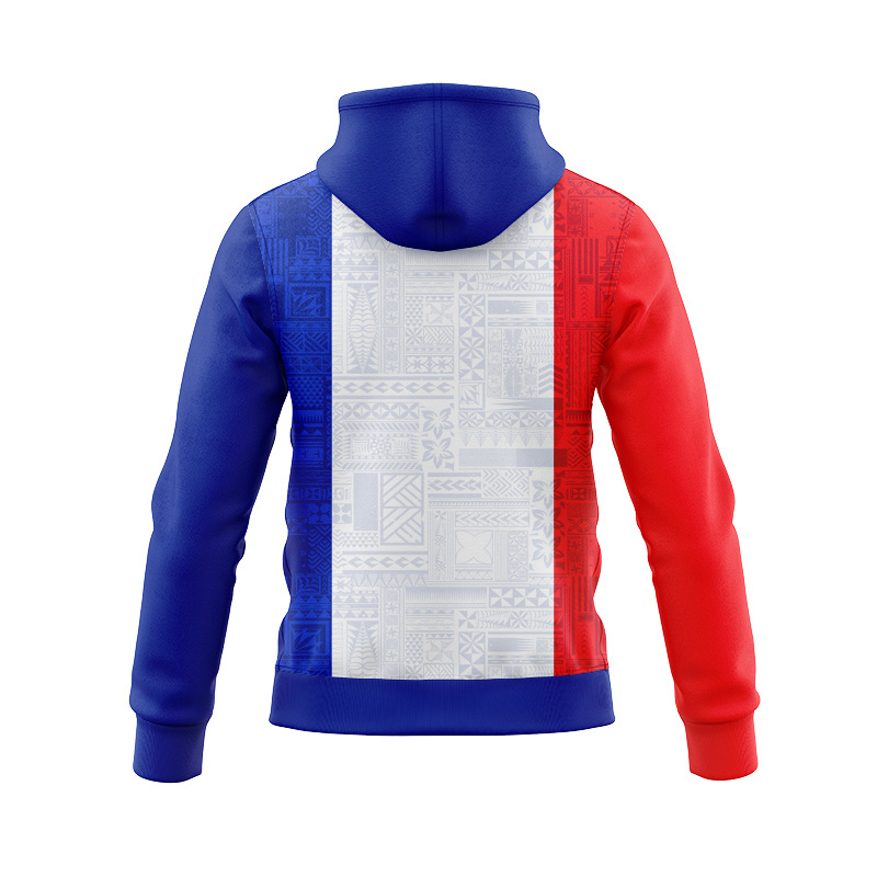 Moana Pasifika Super Rugby 2025 White Heritage Zipper Hoodie