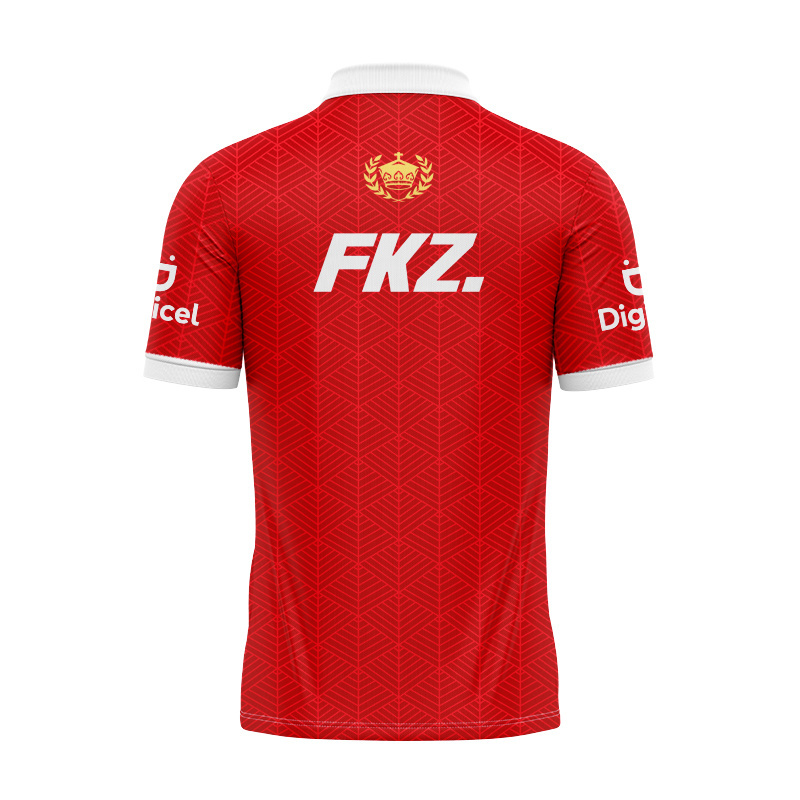 Tonga Rugby League 2025 Home Polo Shirt