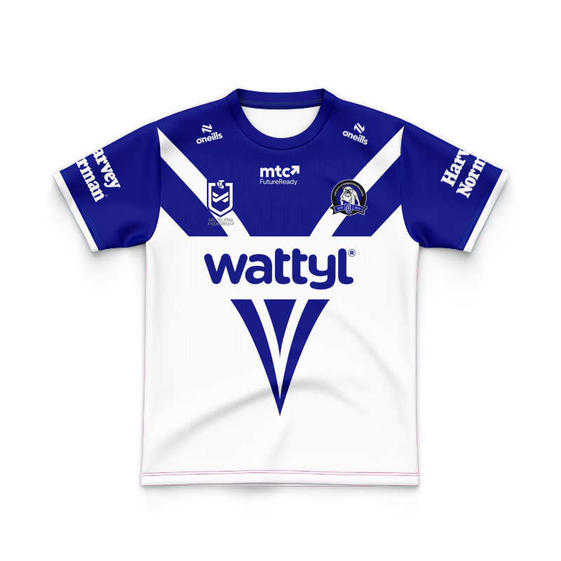 Kid's NRL Canterbury-Bankstown Bulldogs 2025 NRLW Jersey