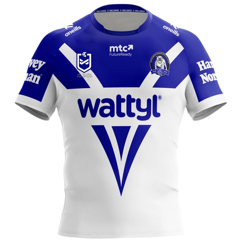 NRL Canterbury-Bankstown Bulldogs 2025 NRLW Jersey