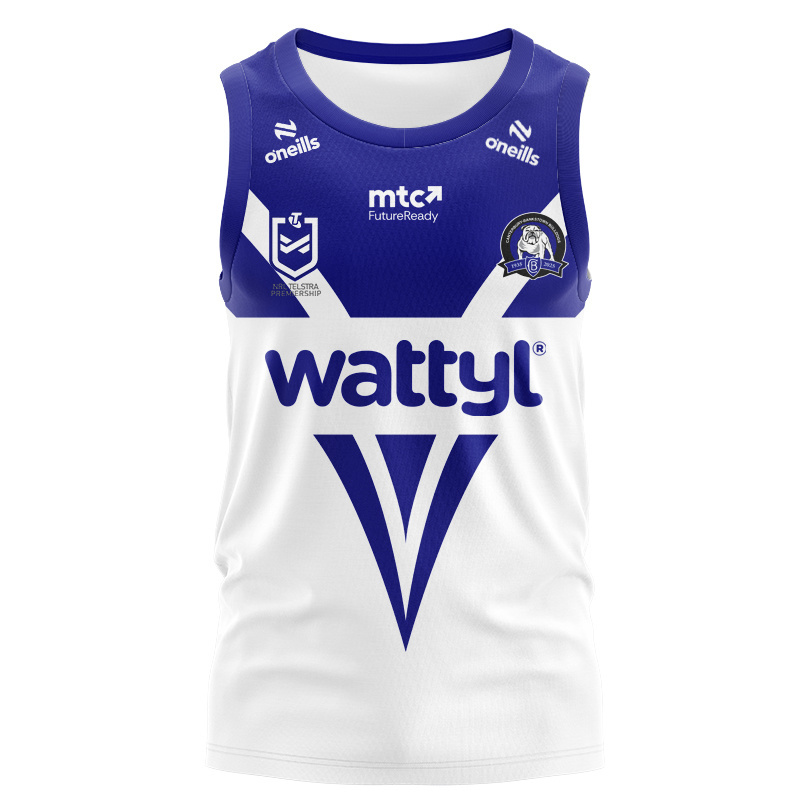 NRL Canterbury-Bankstown Bulldogs 2025 NRLW Singlet