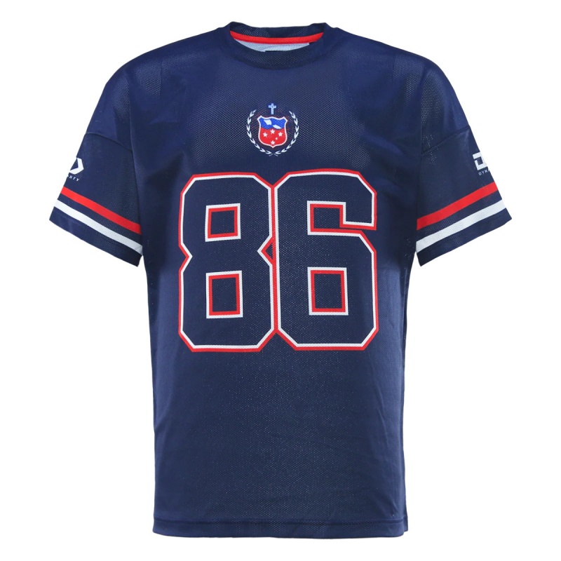 Toa Samoa Rugby League 2025 Oversized Navy T-shirt