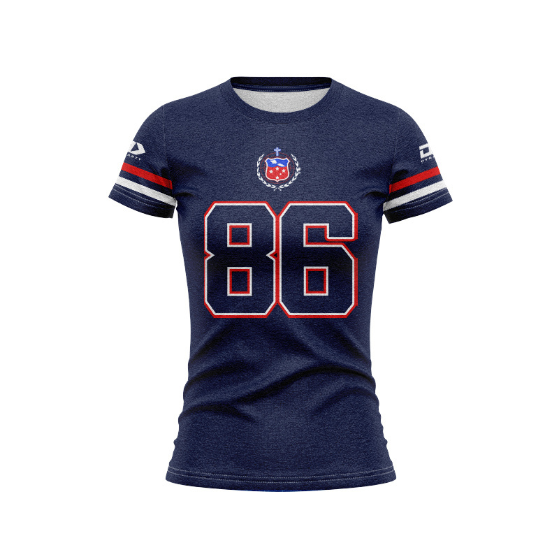 Women's Toa Samoa Rugby League 2025 Oversized Navy Jersey