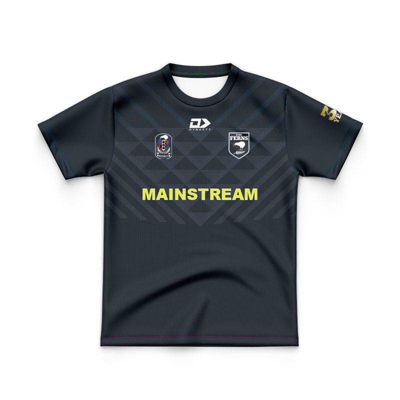 Kid's New Zealand Kiwis 2025 Ferns Replica Home Jersey