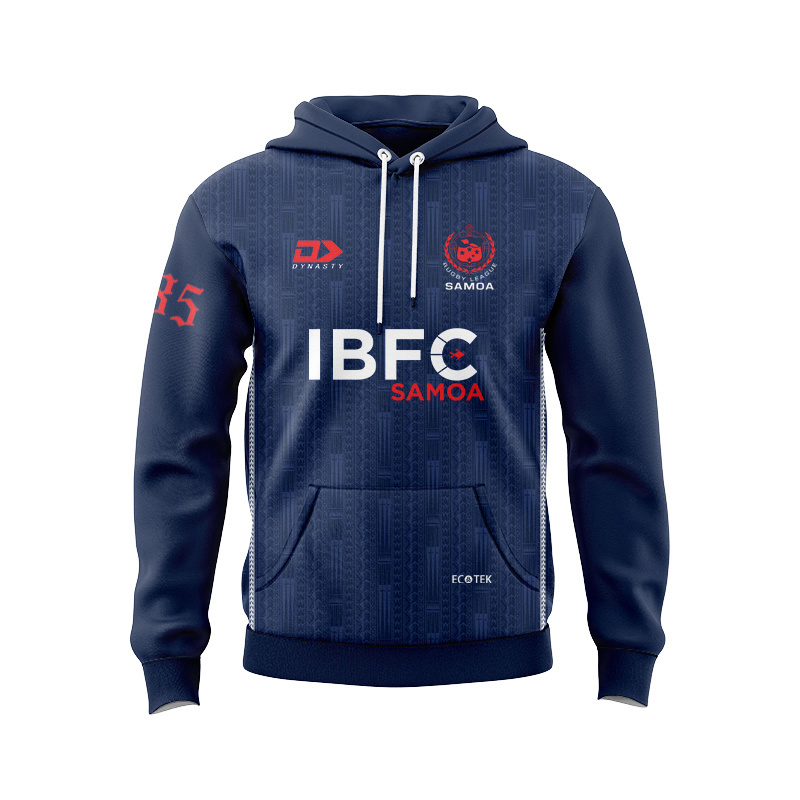 Toa Samoa Rugby League 2025 Training Sport Hoodie