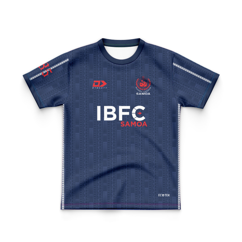 Kid's Toa Samoa Rugby League 2025 Training Jersey