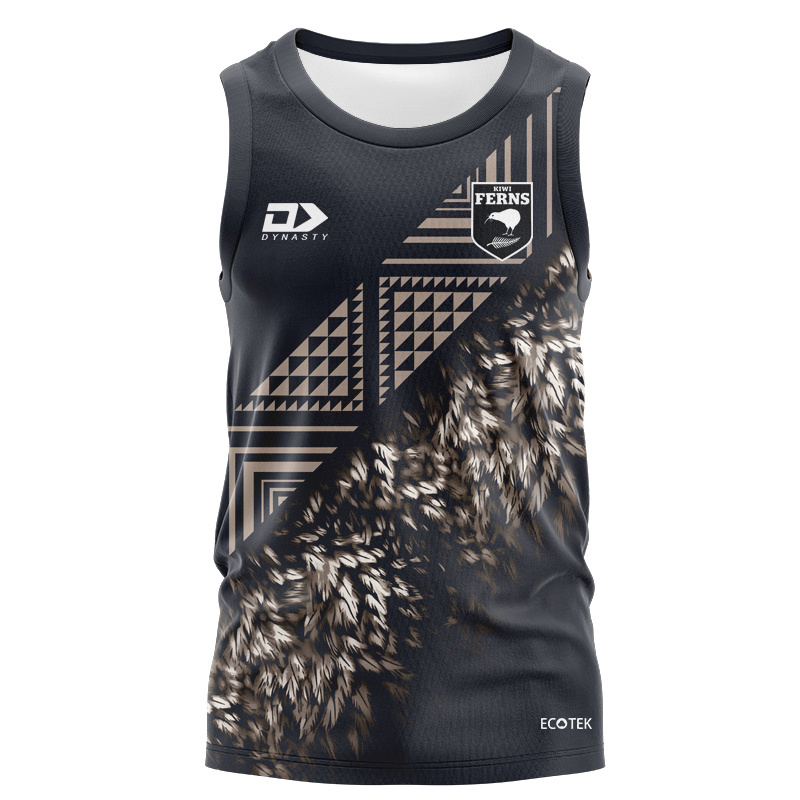 New Zealand Kiwis 2025 Captains Run Singlet